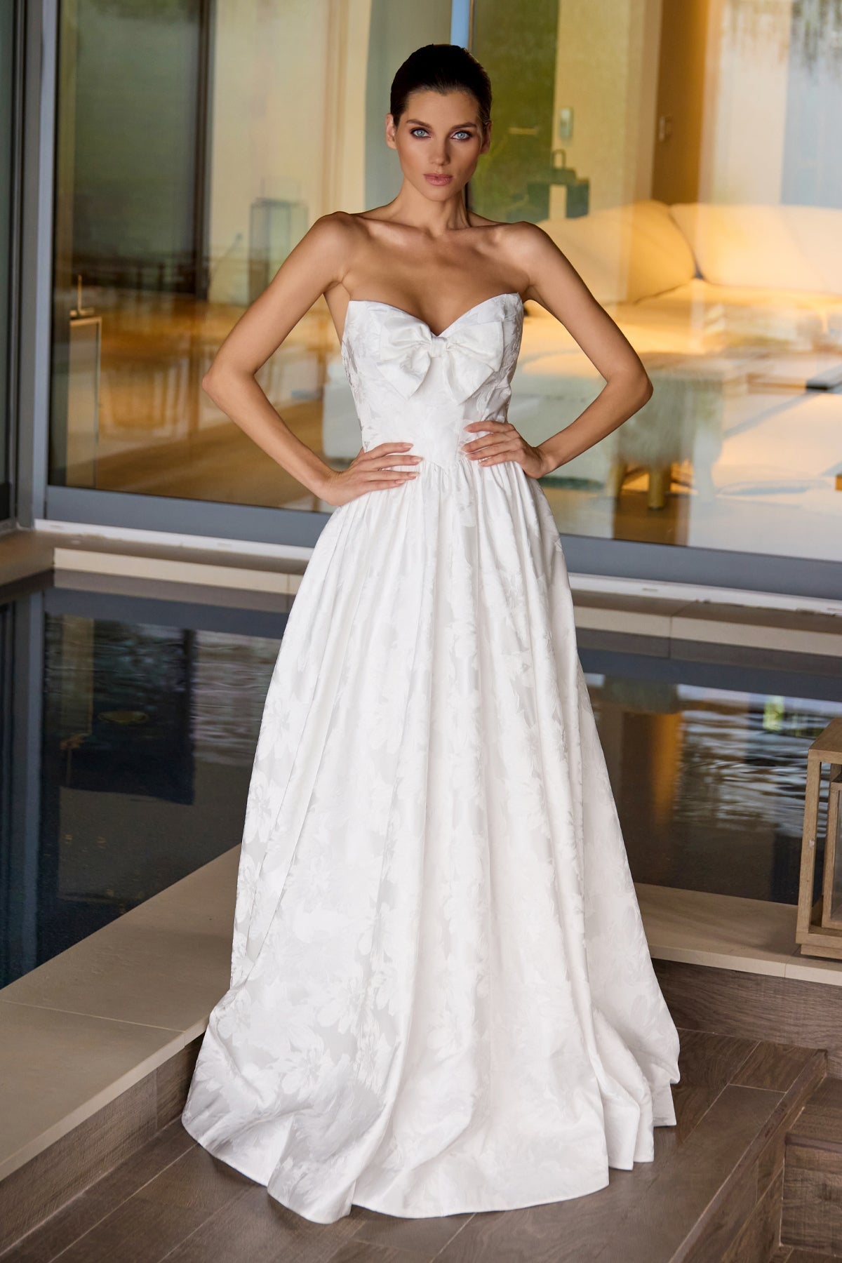 A Line Long Wedding Dress Juliet JT2700AW