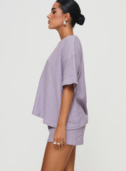 Cammie Knit Set Lilac